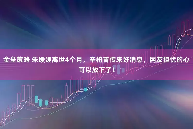 金垒策略 朱媛媛离世4个月，辛柏青传来好消息，网友担忧的心可以放下了！